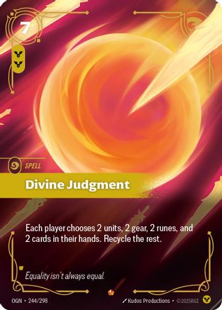 Divine Judgment (244/298) - Origins Foil - Poke-Collect
