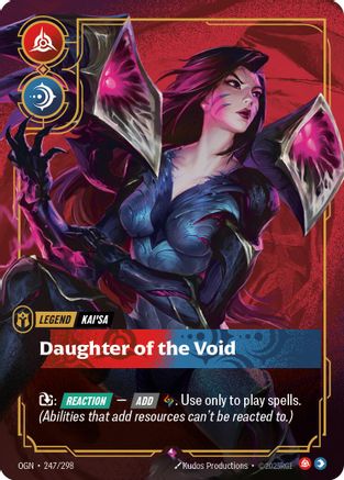 Kai'Sa - Daughter of the Void (247/298) - Origins Foil - Poke-Collect