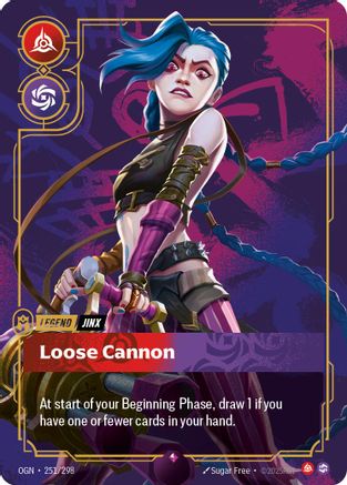 Jinx - Loose Cannon (251/298) - Origins Foil - Poke-Collect