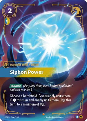 Siphon Power (266/298) - Origins Foil - Poke-Collect
