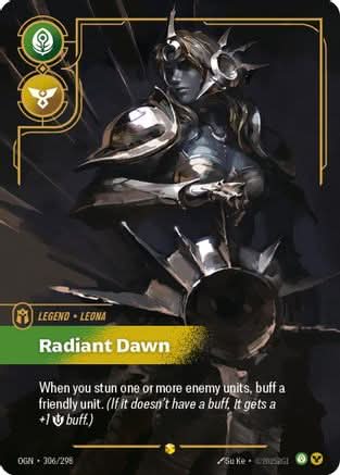 Leona - Radiant Dawn (Showcase) (306/298) - Origins Foil - Poke-Collect