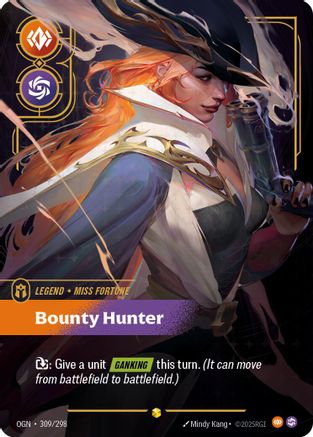Miss Fortune - Bounty Hunter (Showcase) (309/298) - Origins Foil - Poke-Collect