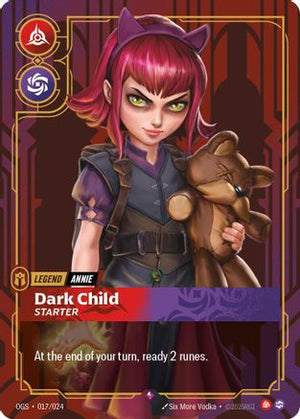 Annie - Dark Child (Starter) (017/024) - Origins Proving Grounds - Poke-Collect
