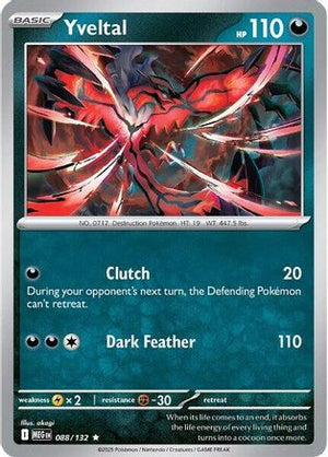 Yveltal 88 - ME01 Mega Evolution Reverse Holofoil - Poke-Collect