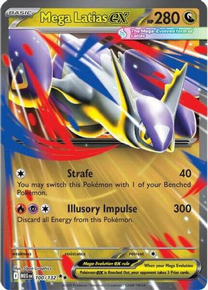 Mega Latias ex - 100/132 100 - ME01 Mega Evolution Holofoil - Poke-Collect
