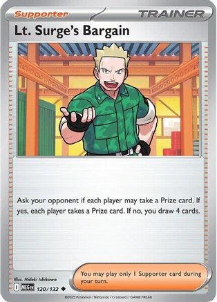 Lt. Surge's Bargain - 120/132 120 - ME01 Mega Evolution - Poke-Collect
