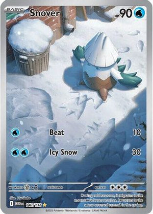 Snover - 140/132 140 - ME01 Mega Evolution Holofoil - Poke-Collect