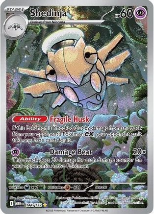 Shedinja - 144/132 144 - ME01 Mega Evolution Holofoil - Poke-Collect