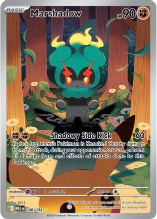 Marshadow - 146/132 146 - ME01 Mega Evolution Holofoil - Poke-Collect