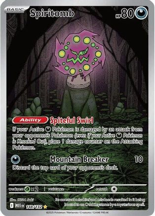 Spiritomb - 148/132 148 - ME01 Mega Evolution Holofoil - Poke-Collect