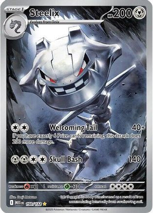Steelix - 150/132 150 - ME01 Mega Evolution Holofoil - Poke-Collect
