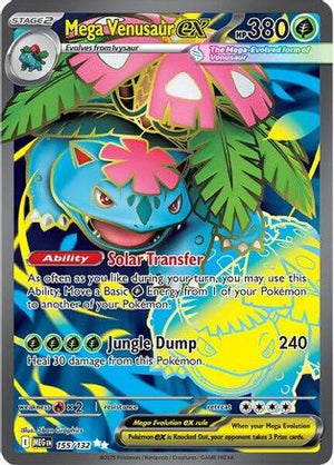 Mega Venusaur ex - 155/132 155 - ME01 Mega Evolution Holofoil - Poke-Collect