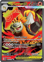 Mega Camerupt ex - 156/132 156 - ME01 Mega Evolution Holofoil - Poke-Collect