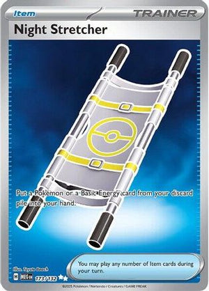 Night Stretcher 173 - ME01 Mega Evolution Holofoil - Poke-Collect