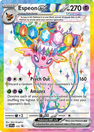 Espeon ex - 175 SVP - SV Scarlet & Violet Promo Cards Holofoil - Poke-Collect