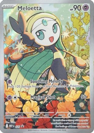 Meloetta - 026 26 - ME Mega Evolution Promo Holofoil - Poke-Collect