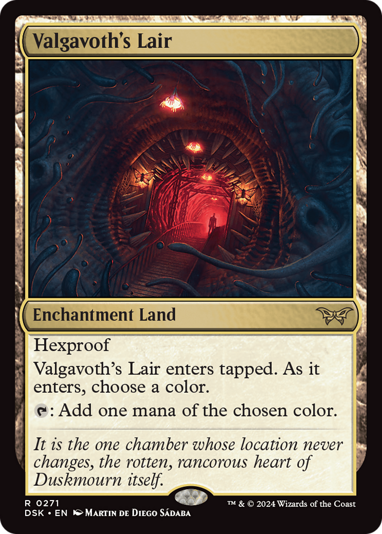 Valgavoth's Lair (DSK-271) - Duskmourn: House of Horror - Poke-Collect