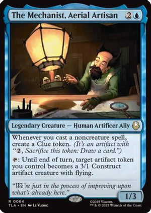 The Mechanist, Aerial Artisan (TLA-064) - Avatar: The Last Airbender Foil - Poke-Collect