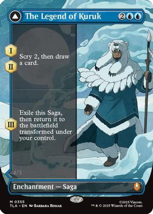 The Legend of Kuruk (Borderless) (TLA-355) - Avatar: The Last Airbender - Poke-Collect
