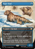 Tiger-Seal (Borderless) (TLA-318) - Avatar: The Last Airbender Foil - Poke-Collect