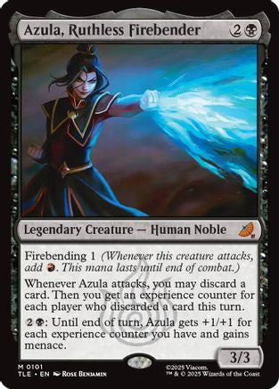 Azula, Ruthless Firebender (TLE-101) - Avatar: The Last Airbender: Eternal-Legal - Poke-Collect