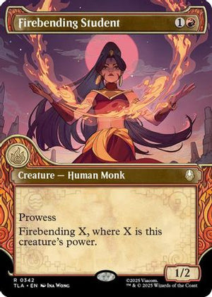 Firebending Student (Showcase) (TLA-342) - Avatar: The Last Airbender Foil - Poke-Collect