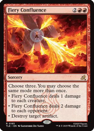 Fiery Confluence (TLE-165) - Avatar: The Last Airbender: Eternal-Legal Foil - Poke-Collect