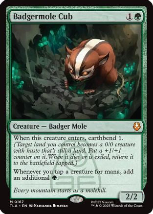 Badgermole Cub (TLA-167) - Avatar: The Last Airbender Foil - Poke-Collect