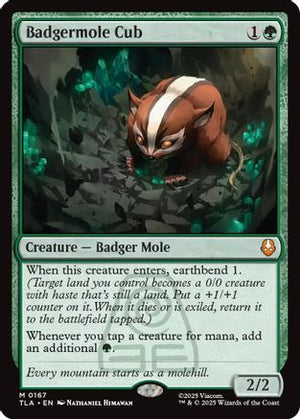 Badgermole Cub (TLA-167) - Avatar: The Last Airbender Foil - Poke-Collect