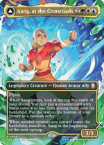 Aang, at the Crossroads (Borderless) (TLA-304) - Avatar: The Last Airbender Foil - Poke-Collect