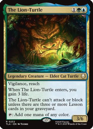 The Lion-Turtle (TLA-232) - Avatar: The Last Airbender Foil - Poke-Collect