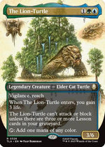 The Lion-Turtle (Borderless) (TLA-328) - Avatar: The Last Airbender Foil - Poke-Collect