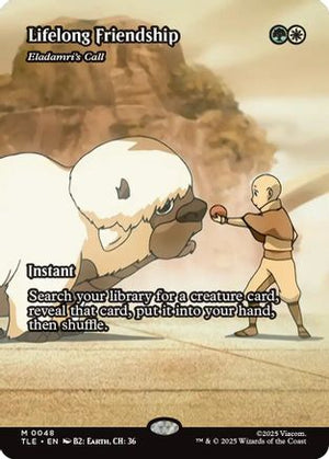 Lifelong Friendship - Eladamri's Call (Borderless) (TLE-048) - Avatar: The Last Airbender: Eternal-Legal - Poke-Collect
