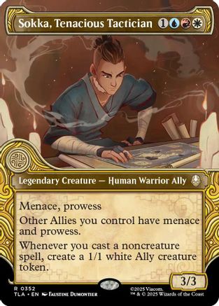 Sokka, Tenacious Tactician (Showcase) (TLA-352) - Avatar: The Last Airbender - Poke-Collect
