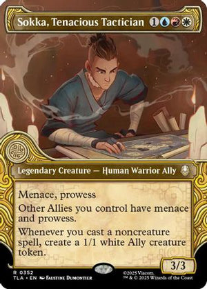 Sokka, Tenacious Tactician (Showcase) (TLA-352) - Avatar: The Last Airbender - Poke-Collect