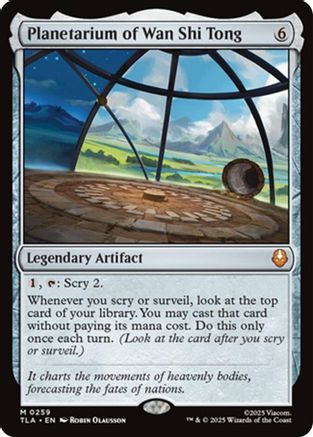 Planetarium of Wan Shi Tong (TLA-259) - Avatar: The Last Airbender Foil - Poke-Collect