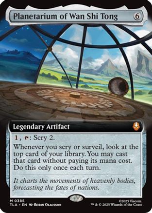 Planetarium of Wan Shi Tong (Extended Art) (TLA-385) - Avatar: The Last Airbender - Poke-Collect