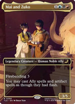 Mai and Zuko (Borderless) (TLE-068) - Avatar: The Last Airbender: Eternal-Legal Foil - Poke-Collect