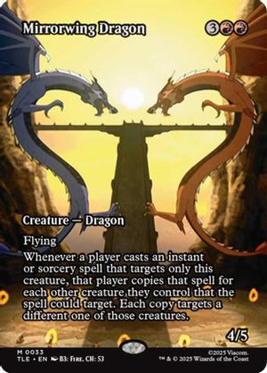 Mirrorwing Dragon (Borderless) (TLE-033) - Avatar: The Last Airbender: Eternal-Legal - Poke-Collect