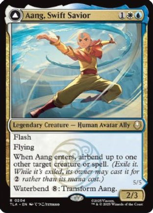 Aang, Swift Savior (TLA-204) - Avatar: The Last Airbender Foil - Poke-Collect