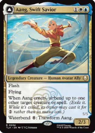 Aang, Swift Savior (TLA-204) - Avatar: The Last Airbender - Poke-Collect