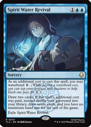 Spirit Water Revival (TLA-073) - Avatar: The Last Airbender Foil - Poke-Collect