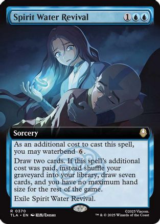 Spirit Water Revival (Extended Art) (TLA-370) - Avatar: The Last Airbender Foil - Poke-Collect