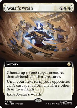 Avatar's Wrath (Extended Art) (TLA-365) - Avatar: The Last Airbender - Poke-Collect