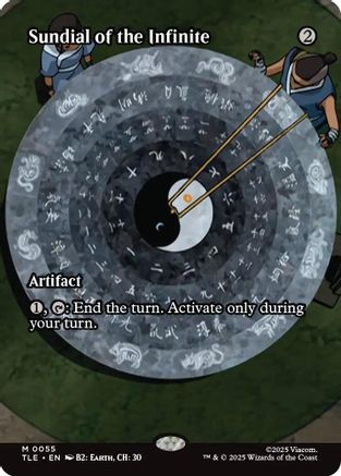 Sundial of the Infinite (Borderless) (TLE-055) - Avatar: The Last Airbender: Eternal-Legal - Poke-Collect