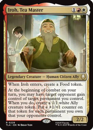 Iroh, Tea Master (TLA-228) - Avatar: The Last Airbender - Poke-Collect
