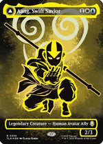 Aang, Swift Savior (Borderless) (Neon Ink Foil) (TLA-359) - Avatar: The Last Airbender Foil - Poke-Collect