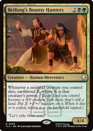 Beifong's Bounty Hunters (TLA-209) - Avatar: The Last Airbender Foil - Poke-Collect