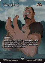 Searing Blood (Borderless) (TLE-035) - Avatar: The Last Airbender: Eternal-Legal - Poke-Collect