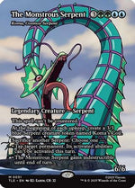 The Monstrous Serpent - Koma, Cosmos Serpent (Borderless) (TLE-051) - Avatar: The Last Airbender: Eternal-Legal Foil - Poke-Collect